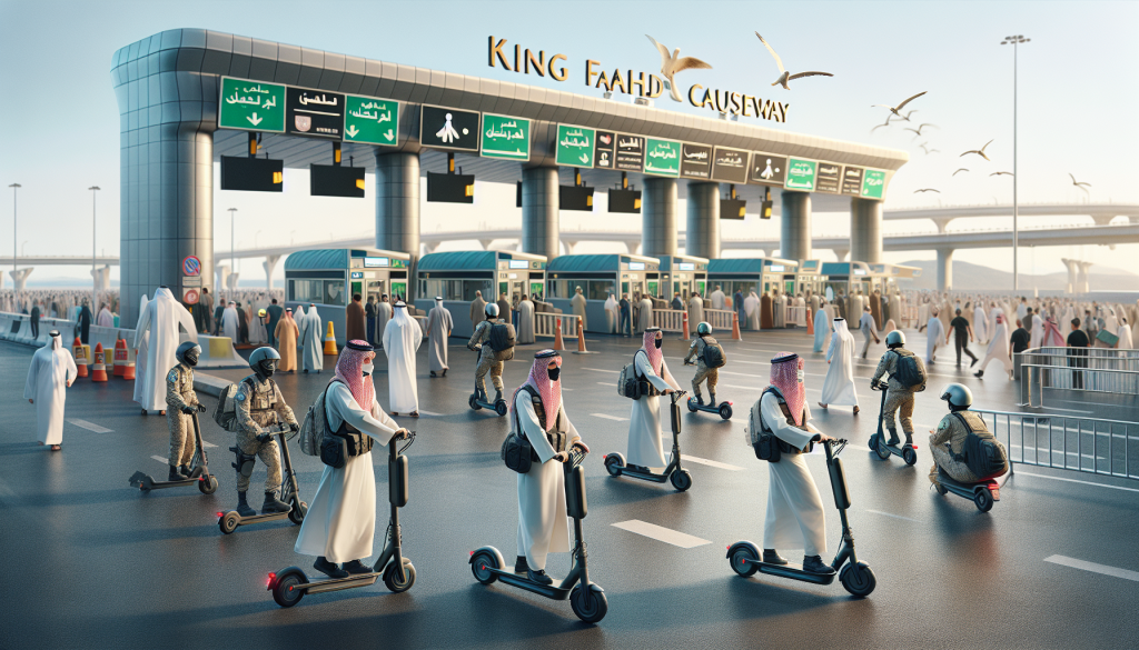Saudi Arabia Deploys E-Scooters to Enhance Passport Services at Border