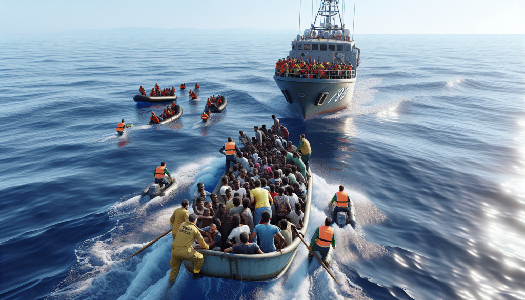 Seventeen Migrants Die, Seven Rescued After Week Adrift Near Libya