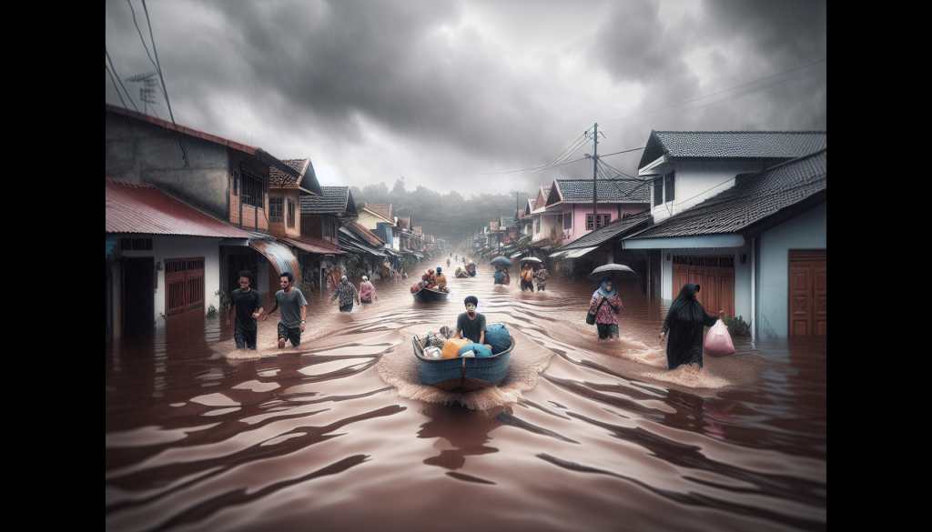 Severe Flooding in West Java Forces Mass Evacuations Amid Heavy Rains
