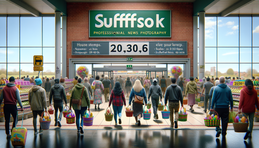 Supermarket Easter Weekend Hours: Closures and Reduced Times in Suffolk