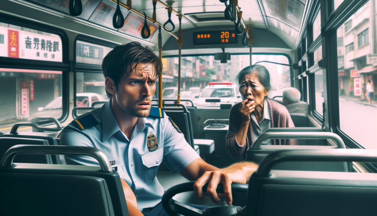 Taiwan Bus Driver Emotional After Dispute Over Missed Stop with Passenger