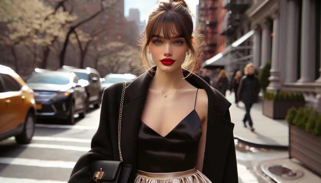 Taylor Swift Impresses with Bridal-Inspired Street Style and Bold Red Lip