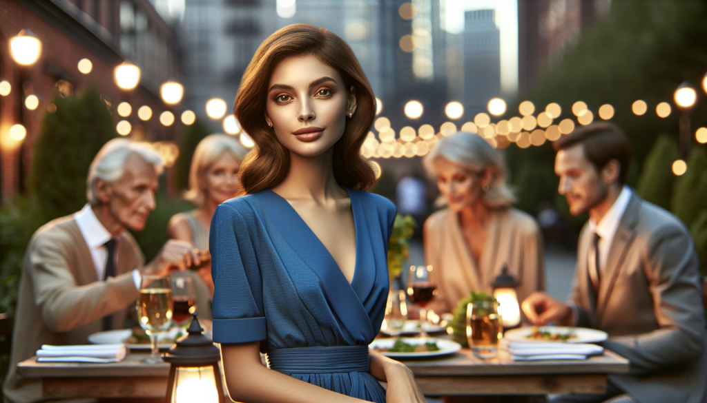 Taylor Swift Spotted in Elegant Blue Dress at Family Dinner
