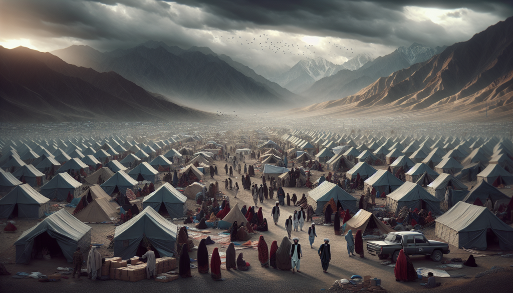 Tens of Thousands of Afghans Displaced by Pakistan Border Conflict Live in Tent Camps