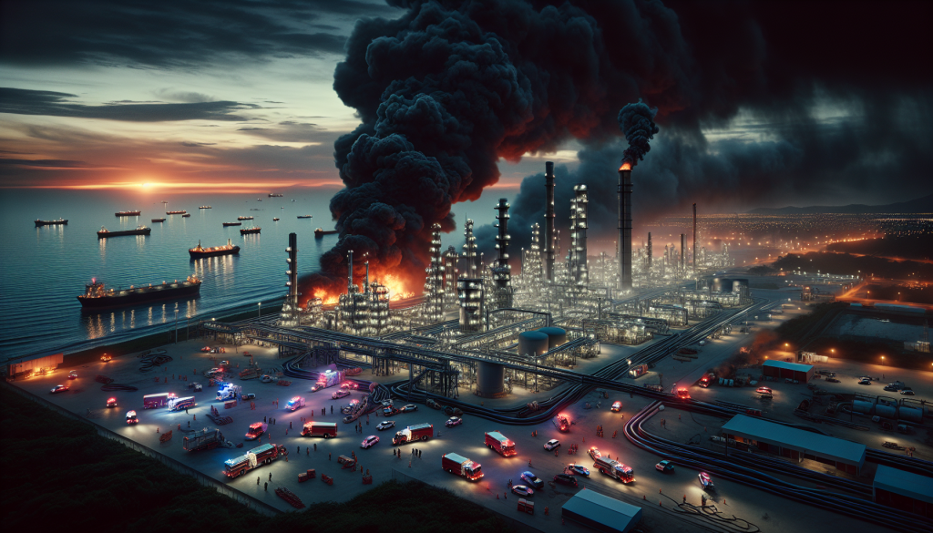 Third Ukrainian Strike Targets Russian Oil Refinery, Evacuations Ordered