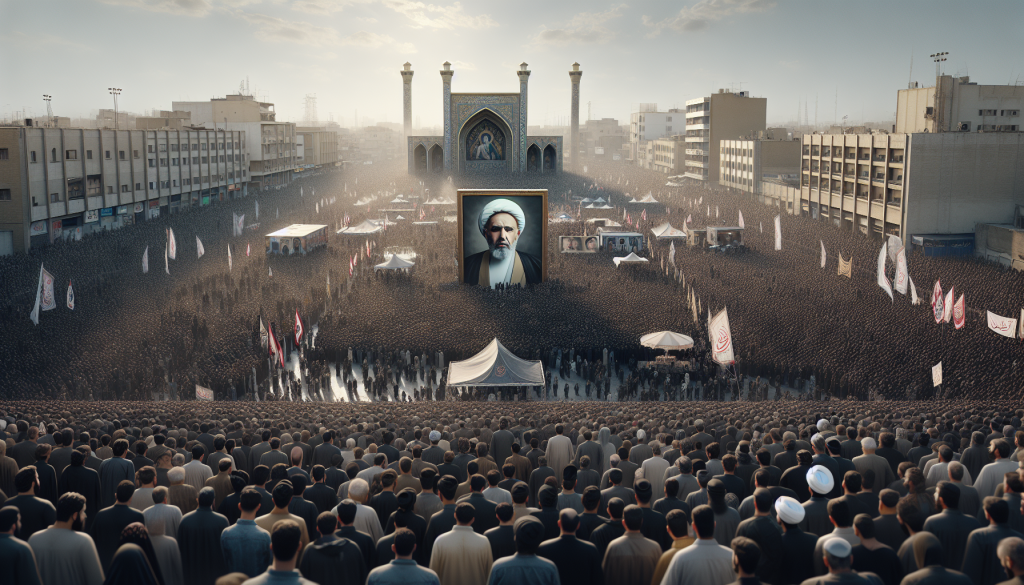 Thousands Rally Across Iran to Commemorate Late Leader Ali Khamenei