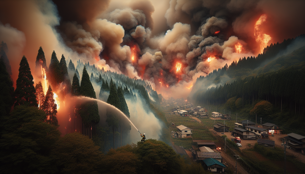 Tsunami Survivor Fights Wildfire to Save Hometown in Northeast Japan