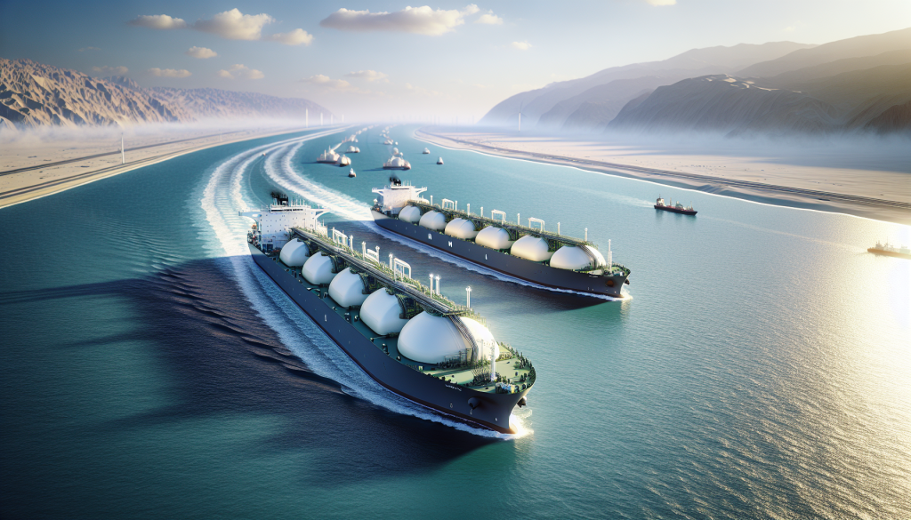 Two Qatari LNG Tankers Restart Voyage Through Strait of Hormuz