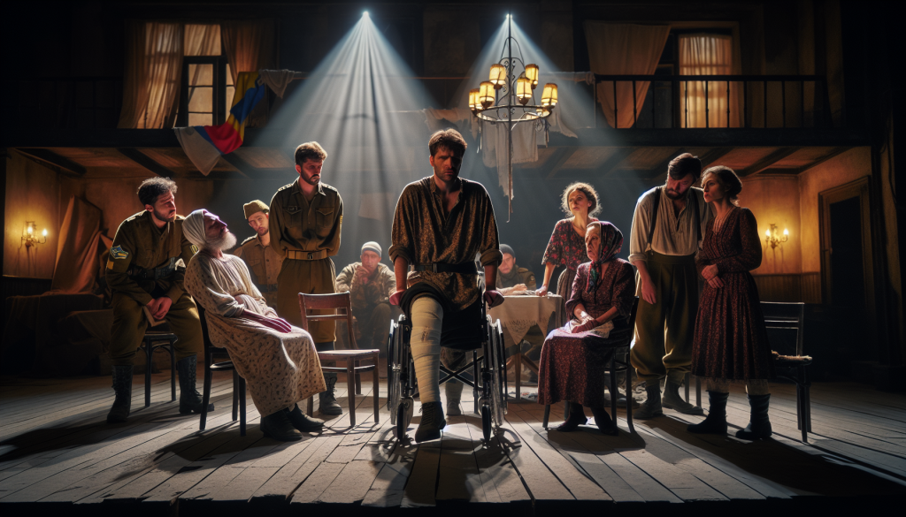 Ukraine Veterans Transform War Trauma into Powerful Theatre in Kyiv