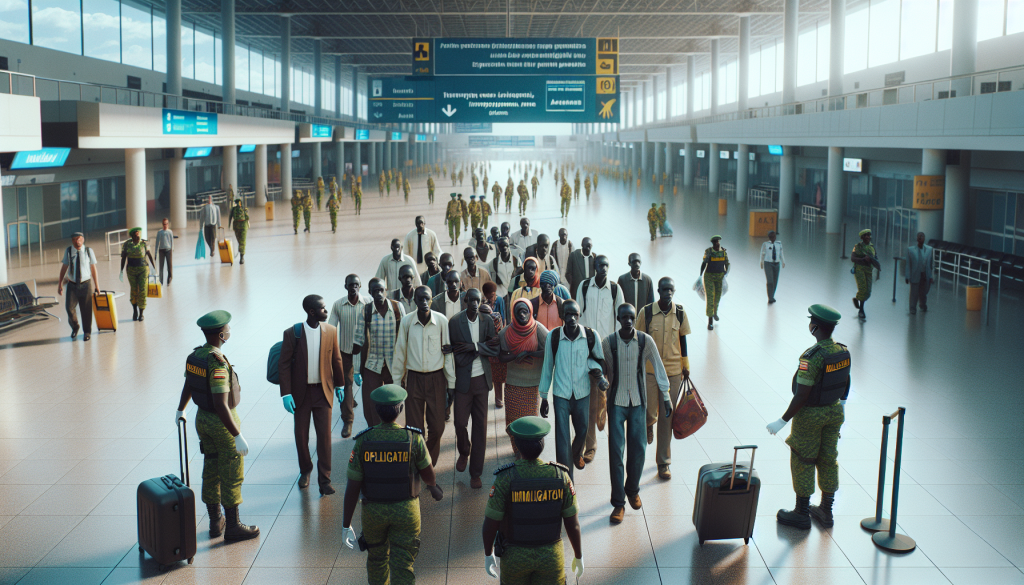 US Deports Eight Individuals of African Origin to Uganda Amid Criticism