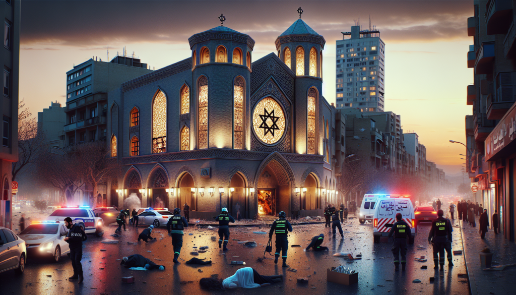 US-Israeli Strike Damages Tehran Synagogue, Iran Reports