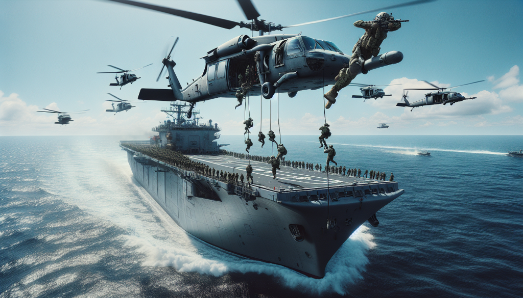 US Military Conducts Helicopter Boarding to Seize Vessel in International Waters