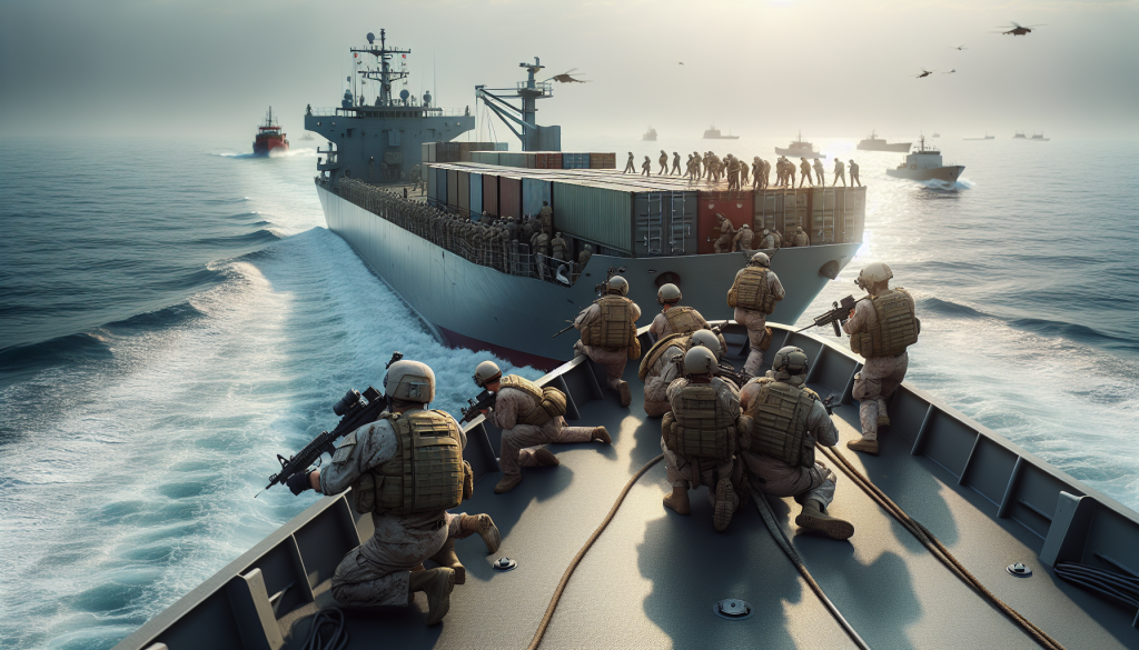 US Seizes Iranian Ship Entering Gulf Amid Naval Blockade Tensions