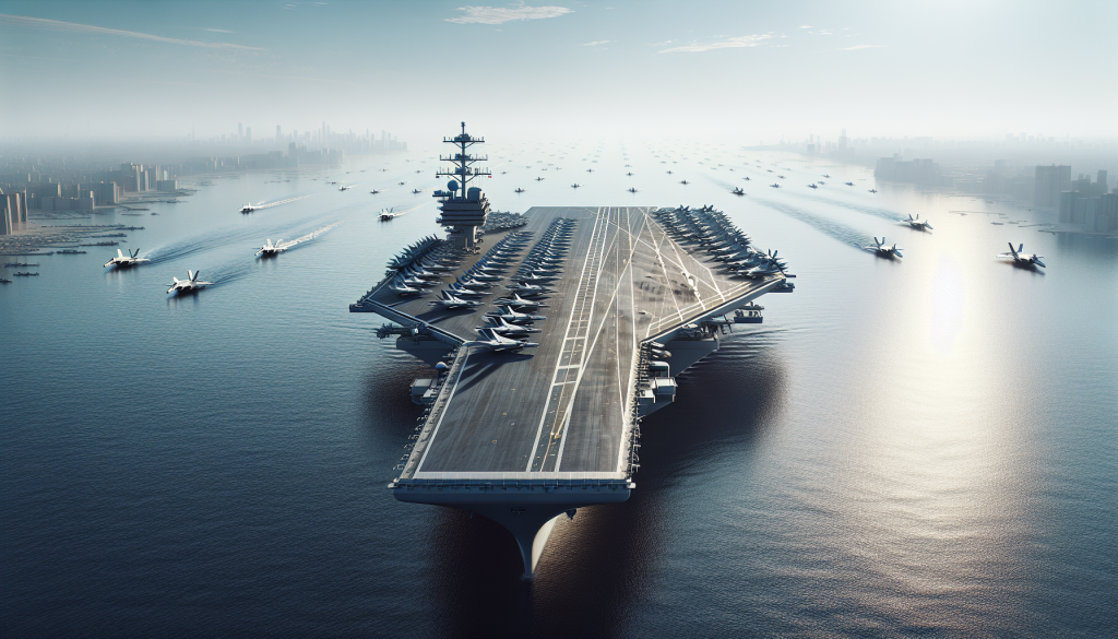 USS George H.W. Bush Aircraft Carrier Deployed to Middle East Region
