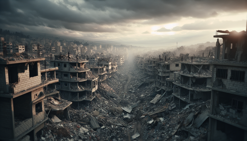 Visual Probe Reveals Extensive Destruction of Lebanon’s Bint Jbeil by Israel