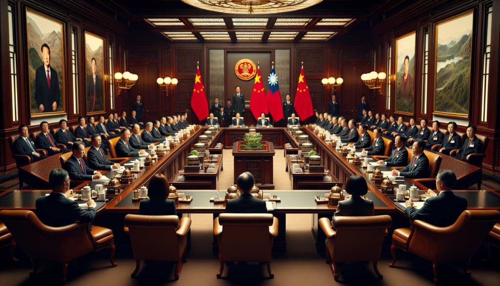 Xi Jinping Meets Taiwan Opposition Leader, Affirms Cross-Strait Unity