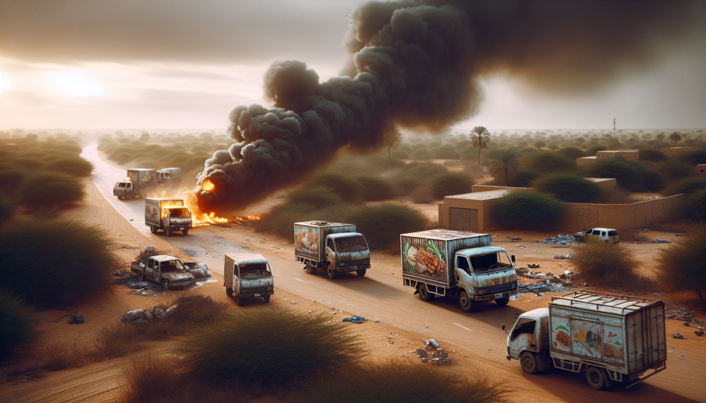 Al-Qaeda-Linked Militants Ignite Food Trucks Amid Bamako Blockade