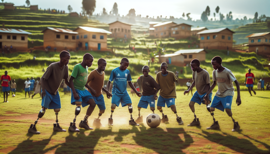 Amputee Football in Rwanda Promotes Unity and Overcomes Stigma