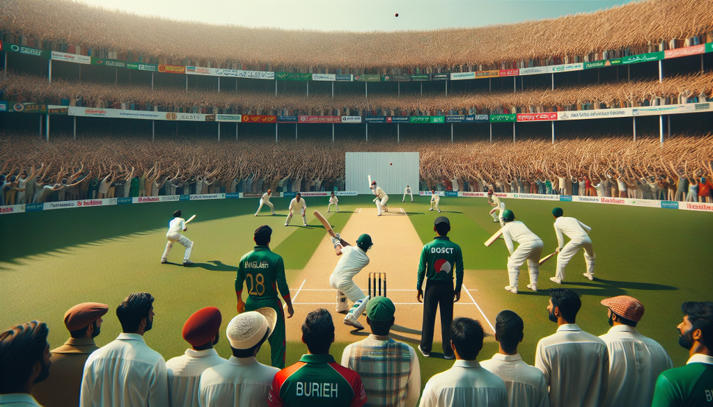 Bangladesh Take Commanding Lead on Opening Day of Pakistan Test Match
