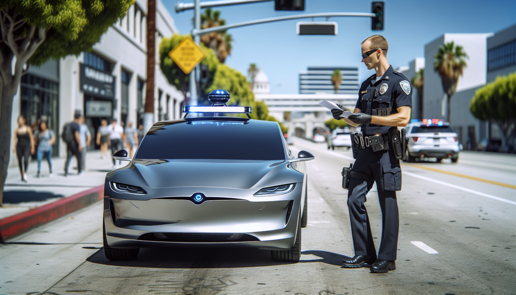 California to Fine Manufacturers for Traffic Violations by Driverless Cars