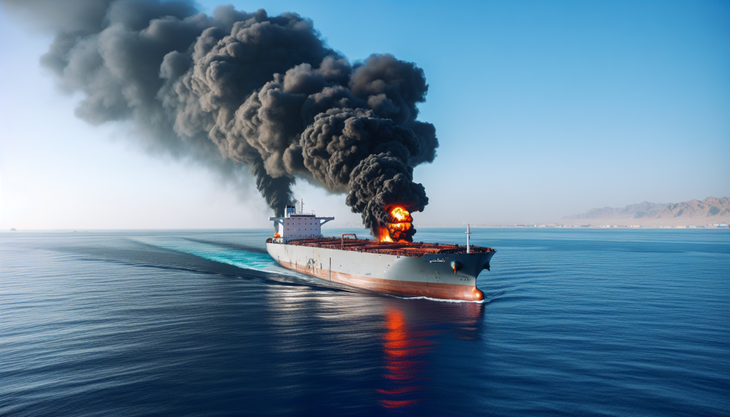Fire and Explosion Strike South Korean-Operated Ship in Strait of Hormuz