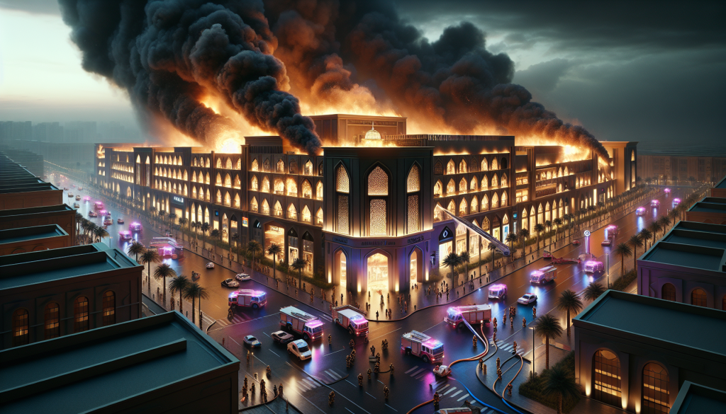 Fire at Iranian Shopping Centre Claims at Least Eight Lives