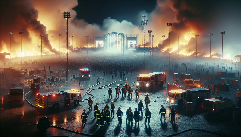 Five Dead in Massive Fire at Villahermosa Fairground Concert