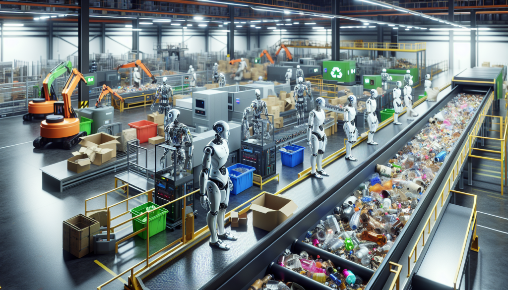 Humanoid Robots Introduced to Address Labor Shortages in Waste Sorting