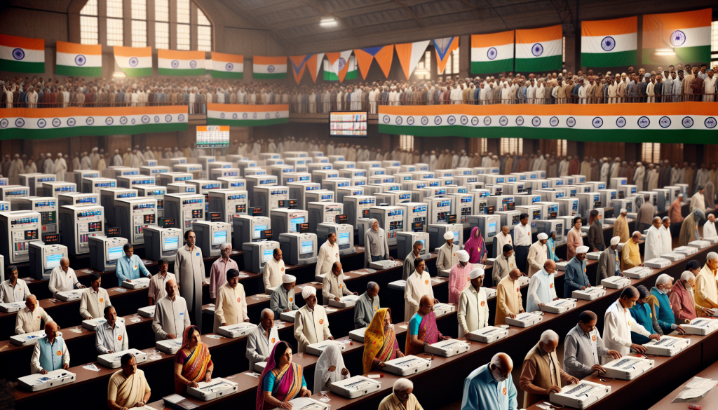 India Election Counting Begins as BJP Targets Major Gains