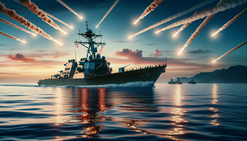 Iran Fires Missiles at US Navy Destroyer Near Strait of Hormuz