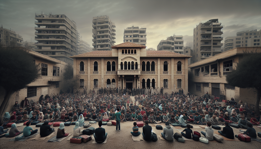 Israel-Lebanon Conflict Displaces Students, Threatening Education Future