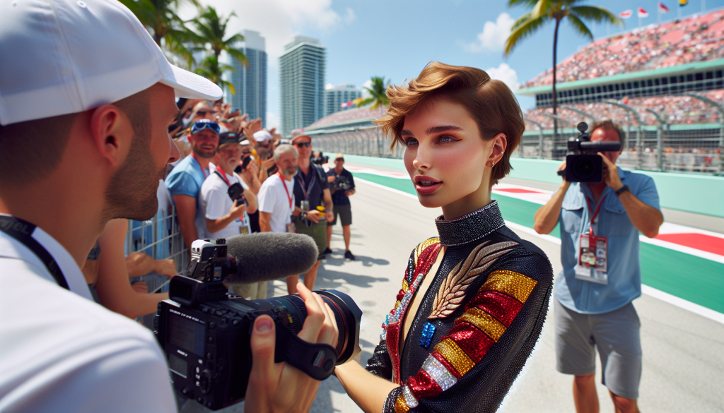 Ivana Knoll Draws Spotlight Following F1 Miami Cameraman Incident