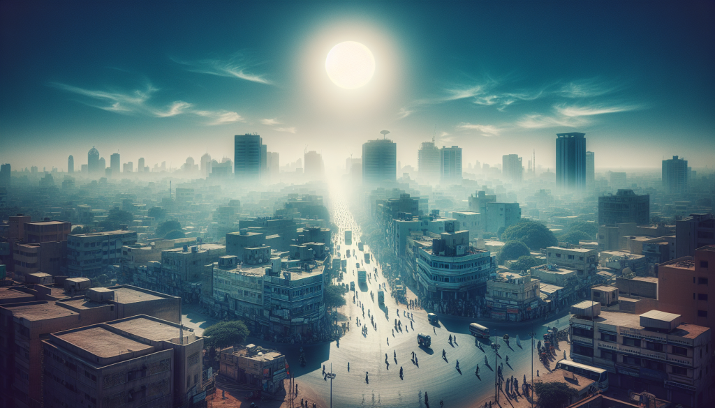 Karachi Faces Season’s Peak Heat with Feels-Like Temperature Near 50°C
