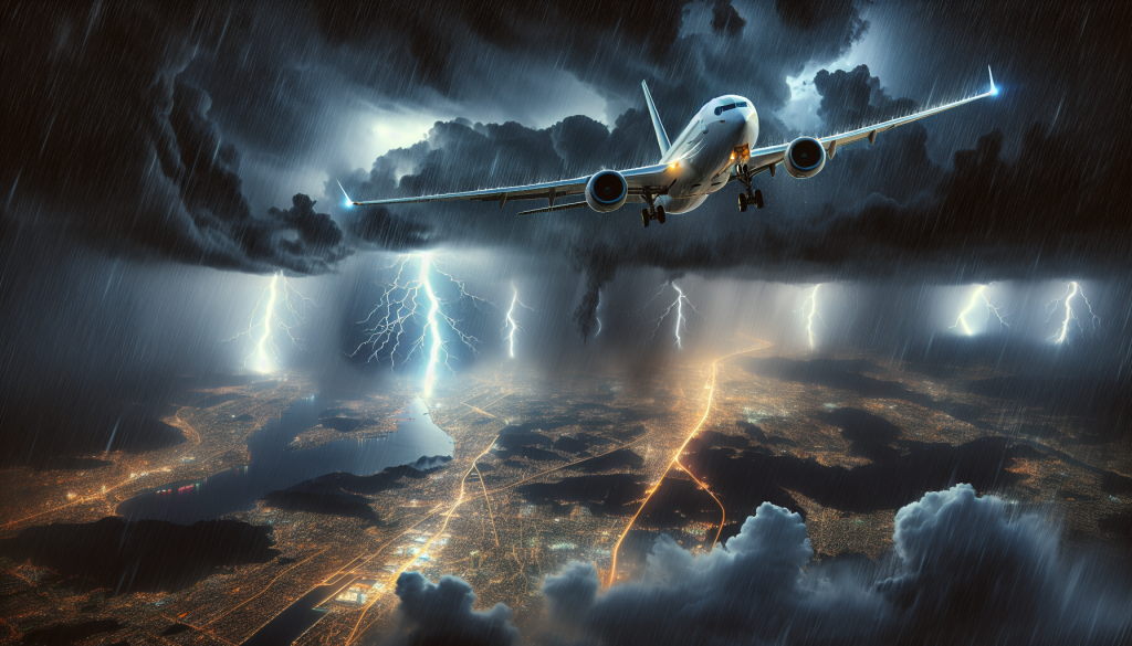 Karachi-Islamabad Flight Escapes Disaster Amid Severe Weather Conditions