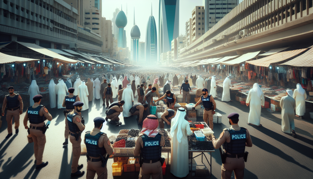 Kuwait Intensifies Crackdown on Illegal Street Markets Amid Rising Concerns