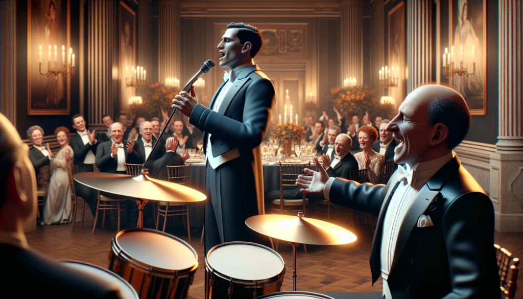 Macron Sings ‘La Boheme’ as Armenian PM Plays Drums at State Dinner