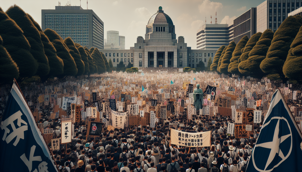 Massive Anti-War Protests Erupt in Japan Amid PM’s Defence Push