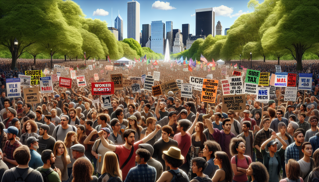 May Day Rallies Across US Demand Worker Rights and Immigration Reform
