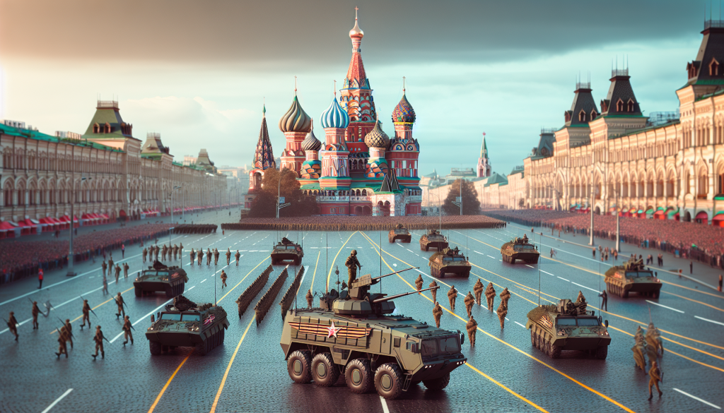 Moscow Conducts Victory Day Parade Rehearsal Amid Temporary Ukraine Ceasefire