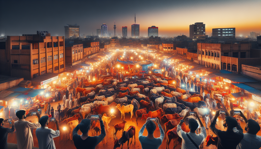 Nightlife and Influencers Revitalize Karachi’s Traditional Cattle Market