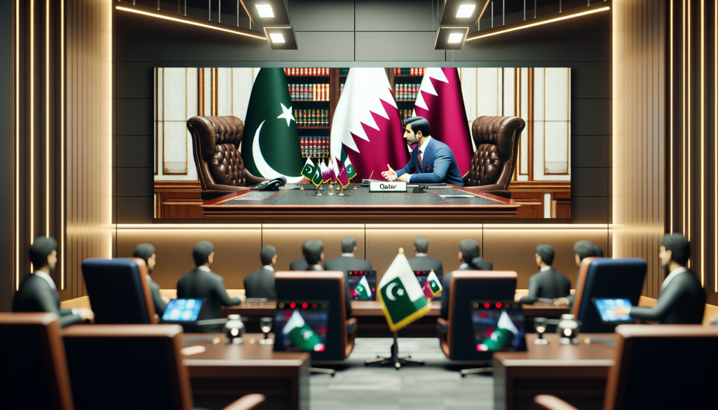 Pakistan and Qatar Reaffirm Support for Middle East Peace Dialogue