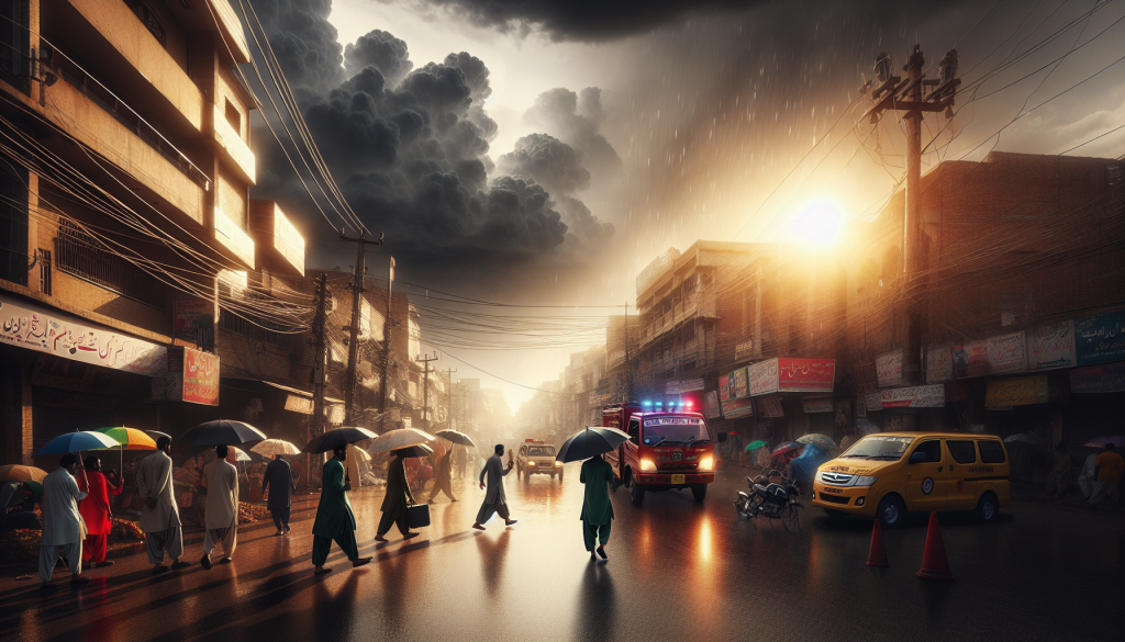 PDMA Punjab Issues Warning on High Temperatures and Rainfall Risks