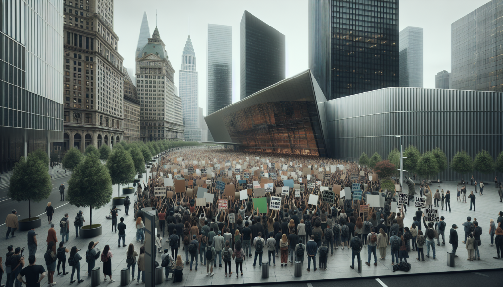 Protests Erupt in New York Over Israeli West Bank Settlement Sales