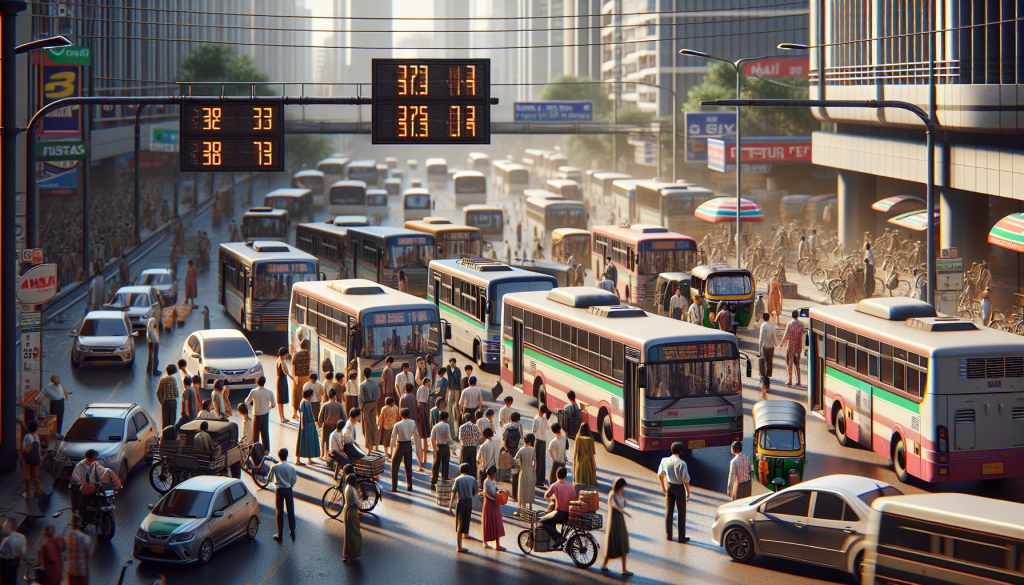 Public Transport Fares Rise Following Petrol Price Increase