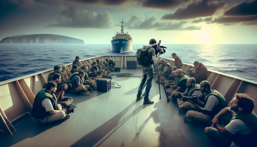 RSF Condemns Abduction of Three Journalists on Gaza Aid Flotilla