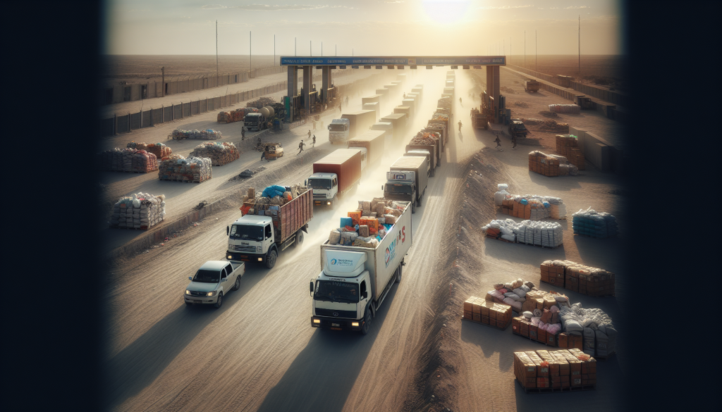 Saudi Humanitarian Convoy Arrives in Gaza to Boost Relief Efforts