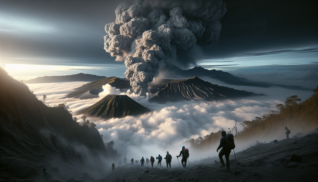 Search for Missing Hikers Halted Amid Mount Dukono Eruption in Indonesia