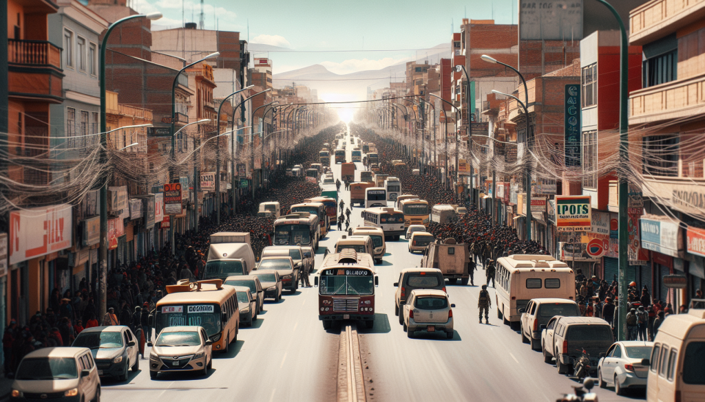 Transport Workers Block Roads in Bolivia Amid Fuel Price Strike