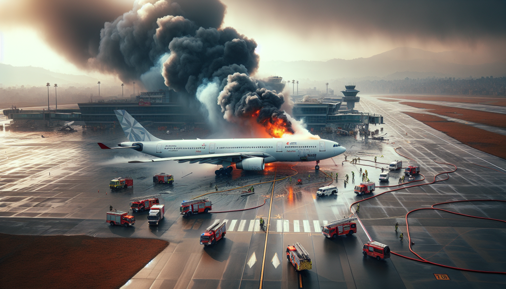 Turkish Airlines Plane Catches Fire After Landing, Kathmandu Airport Closed Temporarily