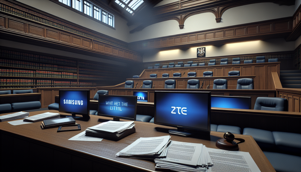 UK Court Orders Samsung to Pay $392 Million to ZTE Over Patent Dispute